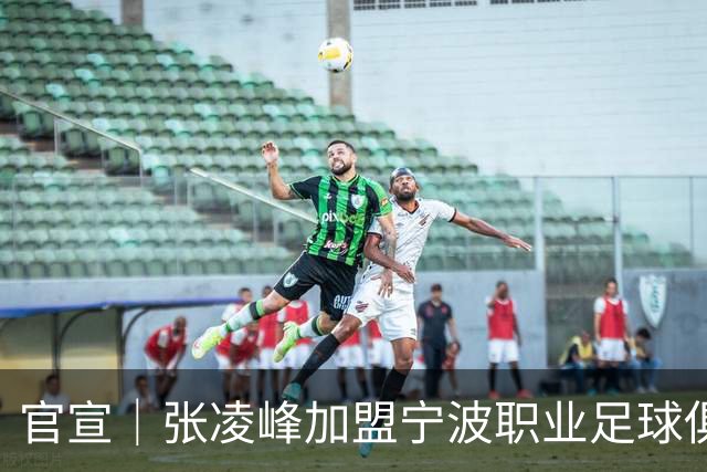 官宣｜张凌峰加盟宁波职业足球俱乐部